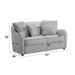 Mahler Loveseat w/4 Pillows - Image 6