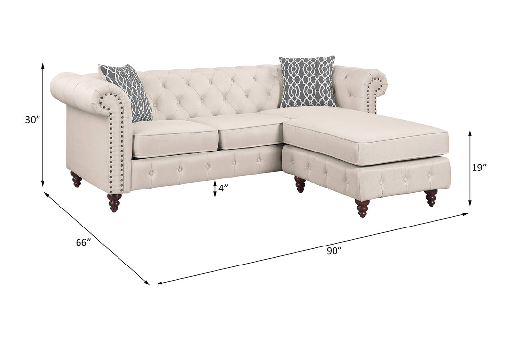 Waldina Reversible Sectional Sofa - Image 2