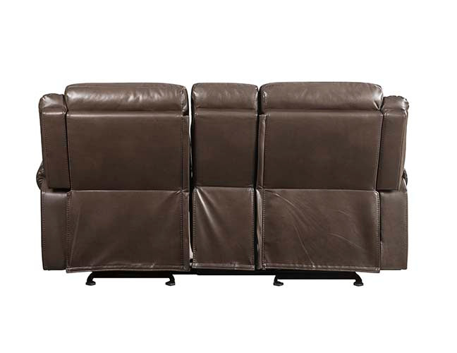 Lydia Motion Loveseat w/USB Port & Console - Image 4