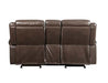 Lydia Motion Loveseat w/USB Port & Console - Image 4