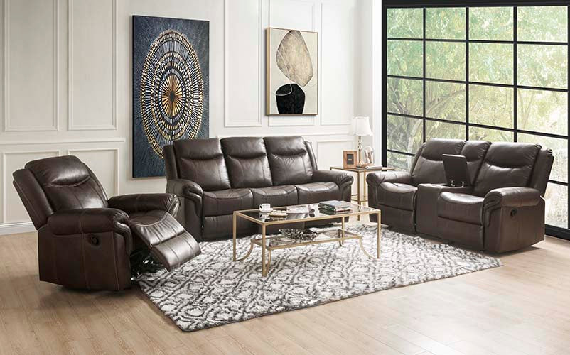Lydia Motion Loveseat w/USB Port & Console - Image 7