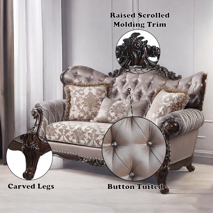 Benbek Loveseat w/3 Pillows - Image 6
