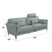 Tussio Loveseat w/5 Pillows - Image 3