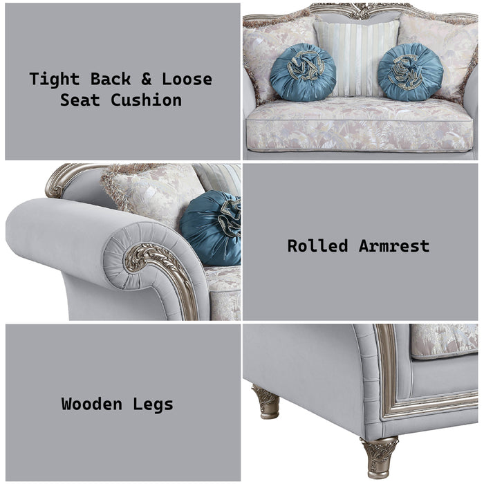 Pelumi Loveseat w/5 Pillows - Image 8