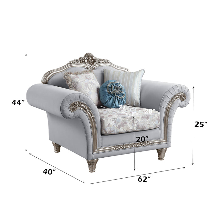 Pelumi Chair w/3 Pillows - Image 7