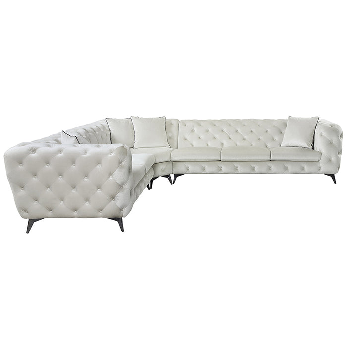 Atronia Sectional Sofa w/4 Pillows - Image 2