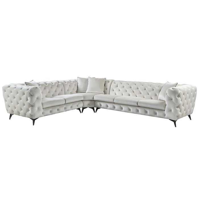 Atronia Sectional Sofa w/4 Pillows - Image 3
