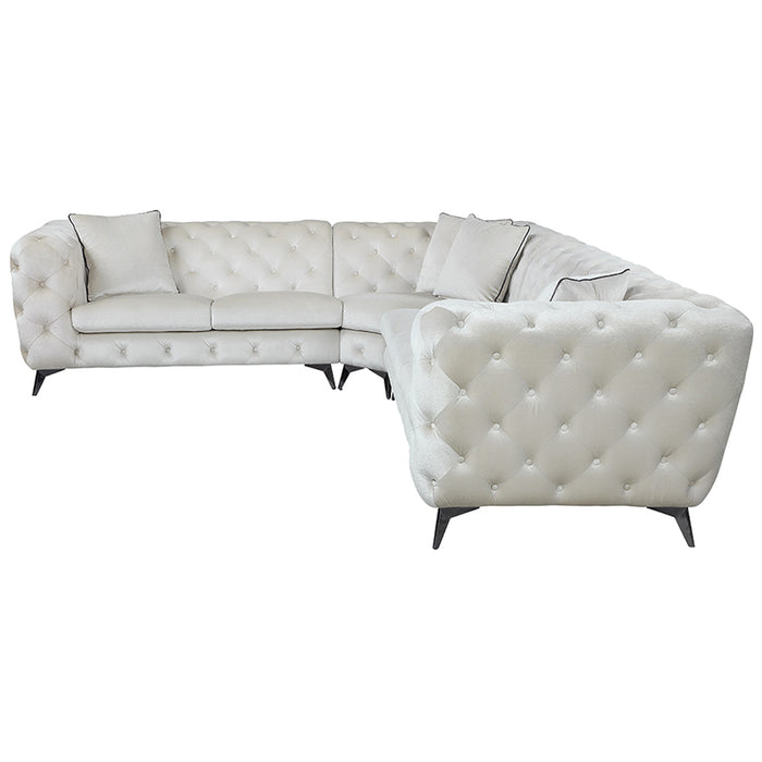 Atronia Sectional Sofa w/4 Pillows - Image 4