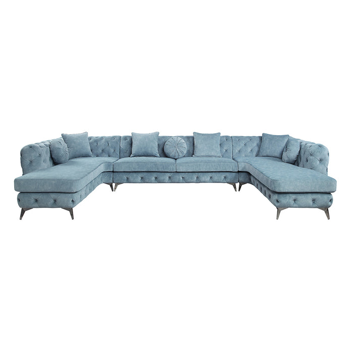 Atronia Sectional Sofa w/7 Pillows - Image 3