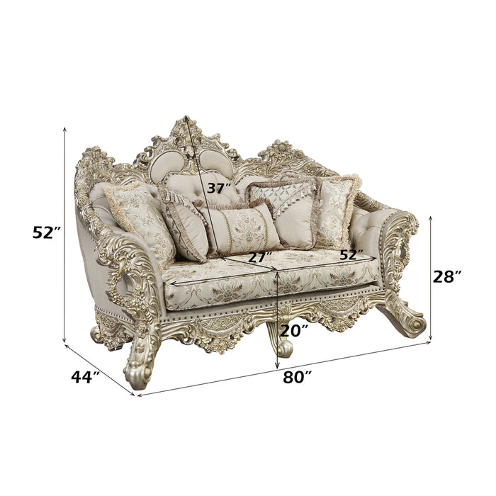 Danae Loveseat w/5 Pillows - Image 8