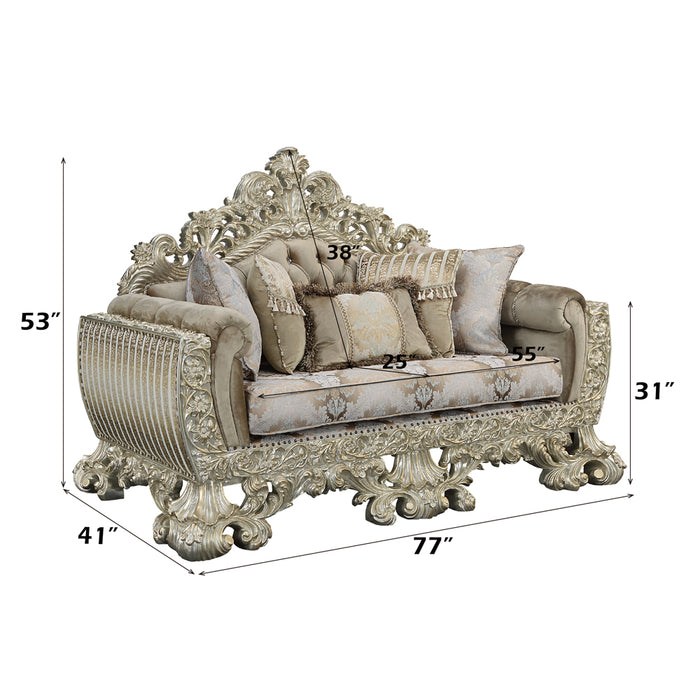 Sorina Loveseat w/5 Pillows - Image 7