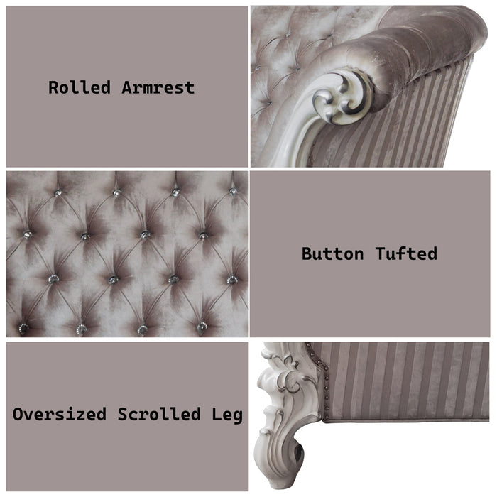 Versailles Loveseat w/5 Pillows - Image 6