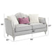 Kasa Loveseat w/3 Pillows - Image 7