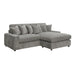 Tavia Sectional Sofa w/6 Pillows - Image 2