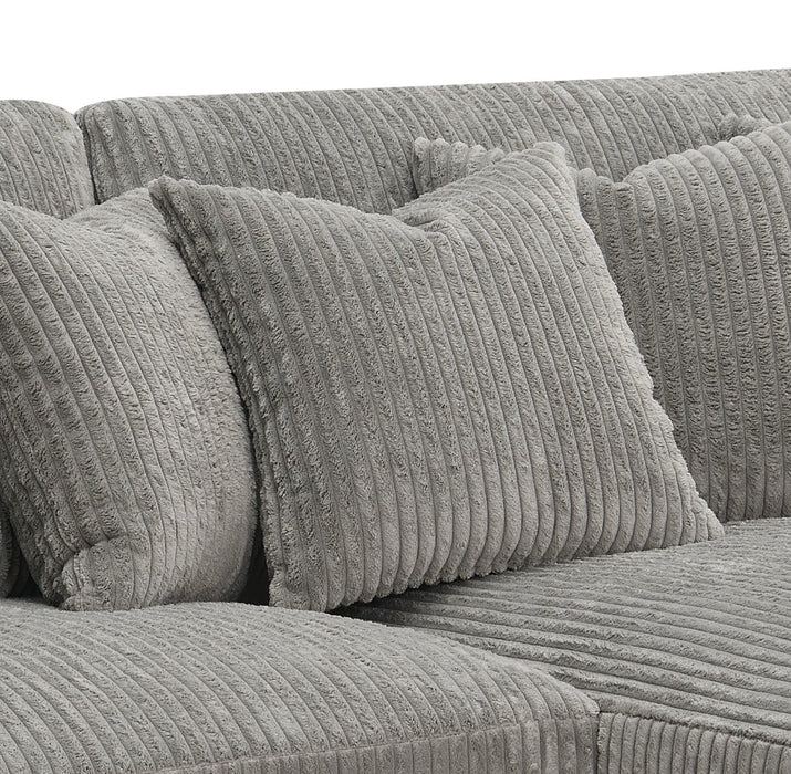 Tavia Sectional Sofa w/6 Pillows - Image 7