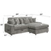 Tavia Sectional Sofa w/6 Pillows - Image 10