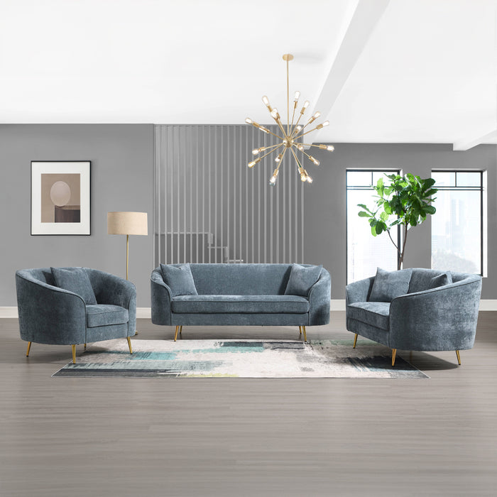 Nakendra Loveseat w/2 Pillows - Image 6