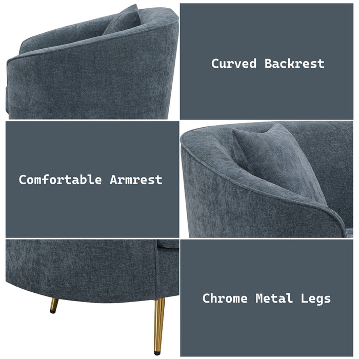 Nakendra Loveseat w/2 Pillows - Image 9
