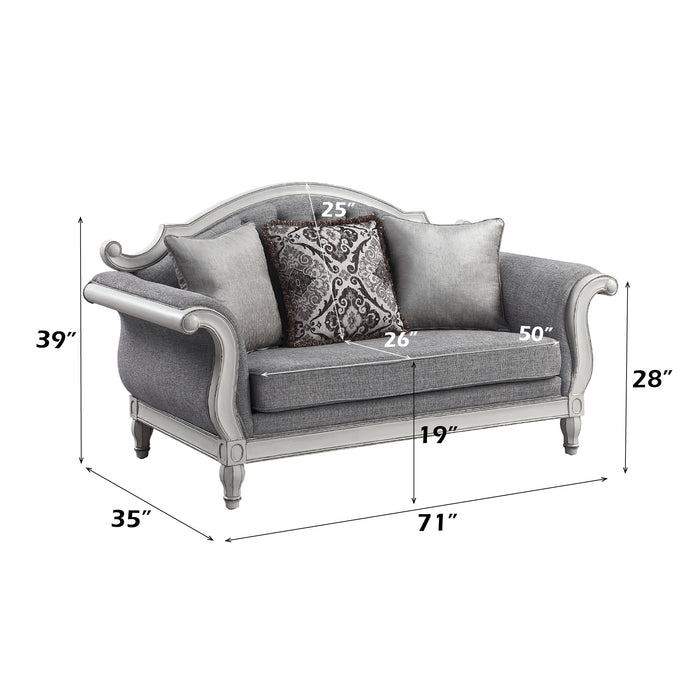 Florian Loveseat w/3 Pillows - Image 8