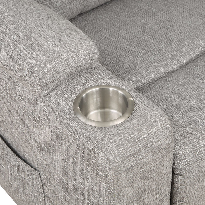 Evander Recliner w/Power Lift & Massage - Image 7