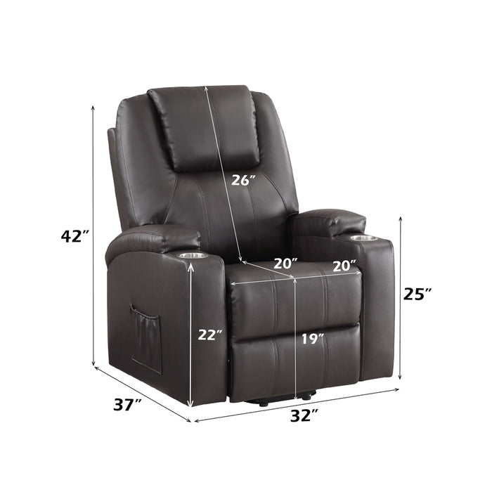 Evander Recliner w/Power Lift & Massage - Image 10
