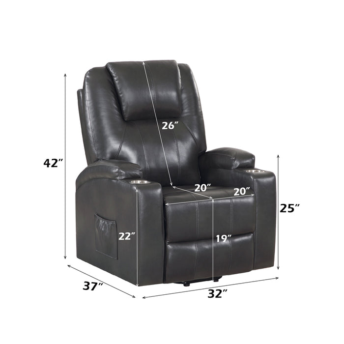 Evander Recliner w/Power Lift & Massage - Image 10