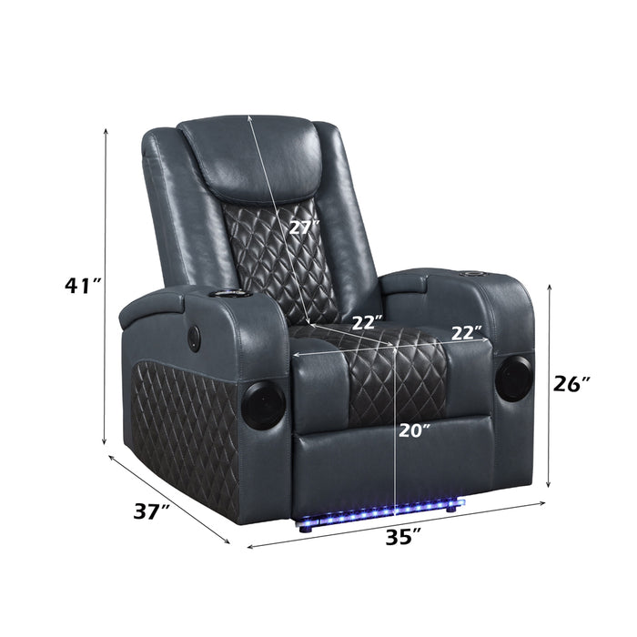 Alair Power Motion Recliner w/Bluetooth Speaker & Cooling Cup Holder - Image 12