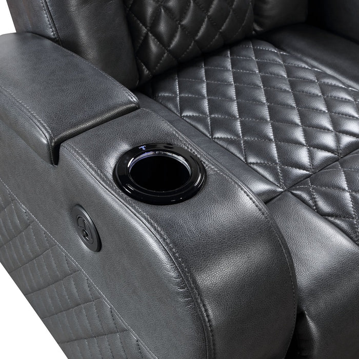 Alair Power Motion Recliner w/Bluetooth Speaker & Cooling Cup Holder - Image 8