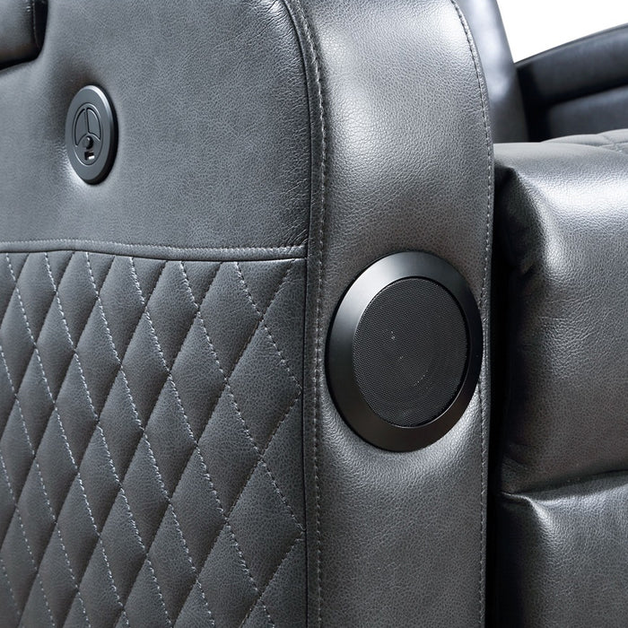 Alair Power Motion Recliner w/Bluetooth Speaker & Cooling Cup Holder - Image 9