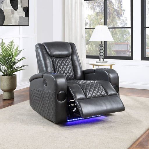 Alair Power Motion Recliner w/Bluetooth Speaker & Cooling Cup Holder