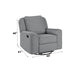 Destiny Glider Recliner w/Swivel - Image 8