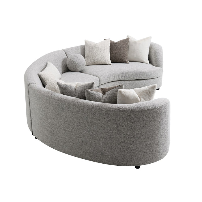 Ivria Sectional Sofa w/9 Pillows - Image 4