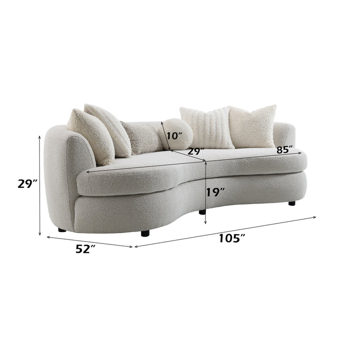 Iniko Sofa w/6 Pillows - Image 9