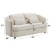 Mariko Loveseat w/2 Pillows - Image 9