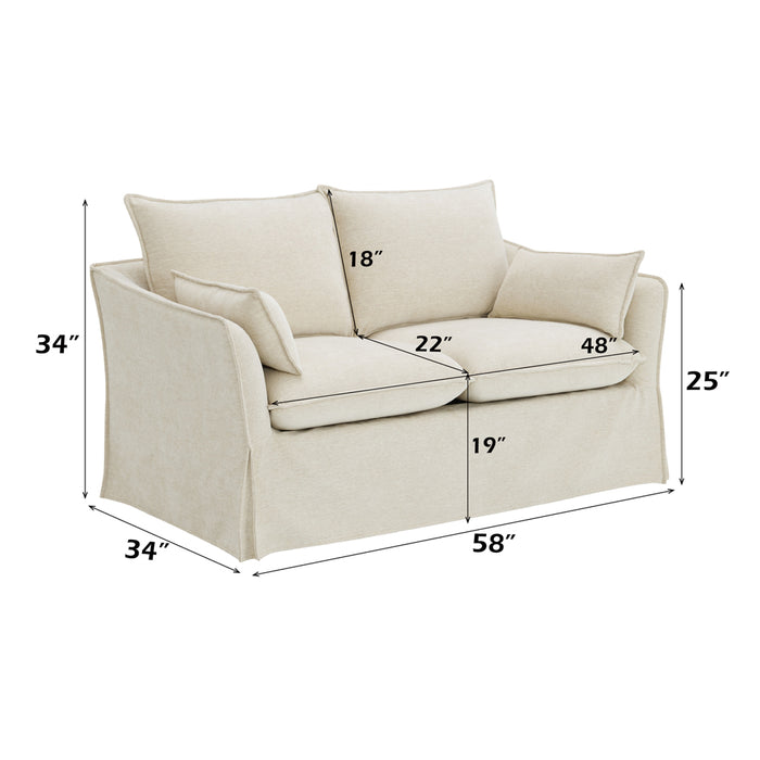 Loveseat w/2 Pillows - Image 7