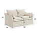 Loveseat w/2 Pillows - Image 7