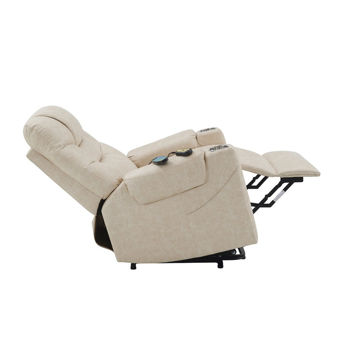 Nairi Power Recliner w/Lift, Heating & Massage - Image 8