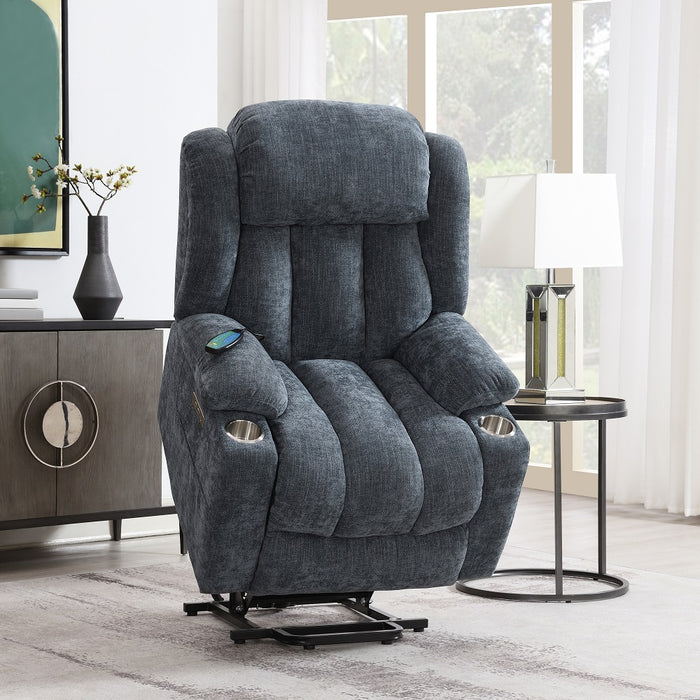 Omarion Power Recliner w/Lift, Heating & Massage - Image 14