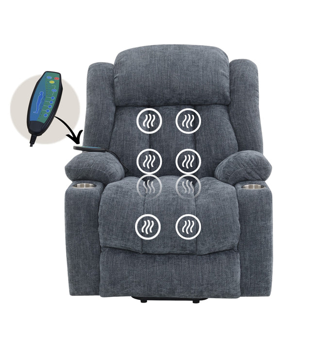 Omarion Power Recliner w/Lift, Heating & Massage - Image 16