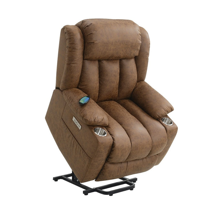 Omarion Power Recliner w/Lift, Heating & Massage - Image 9