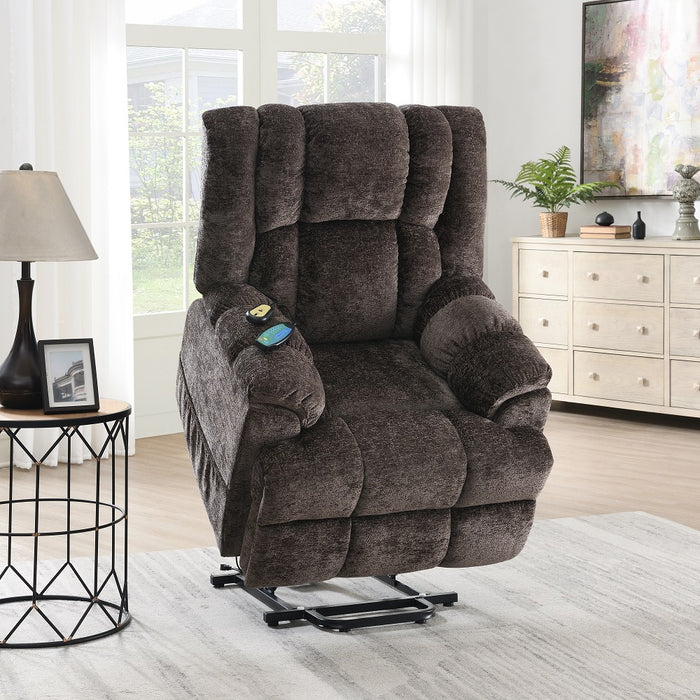 Pacay Power Recliner w/Lift, Heating & Massage - Image 12