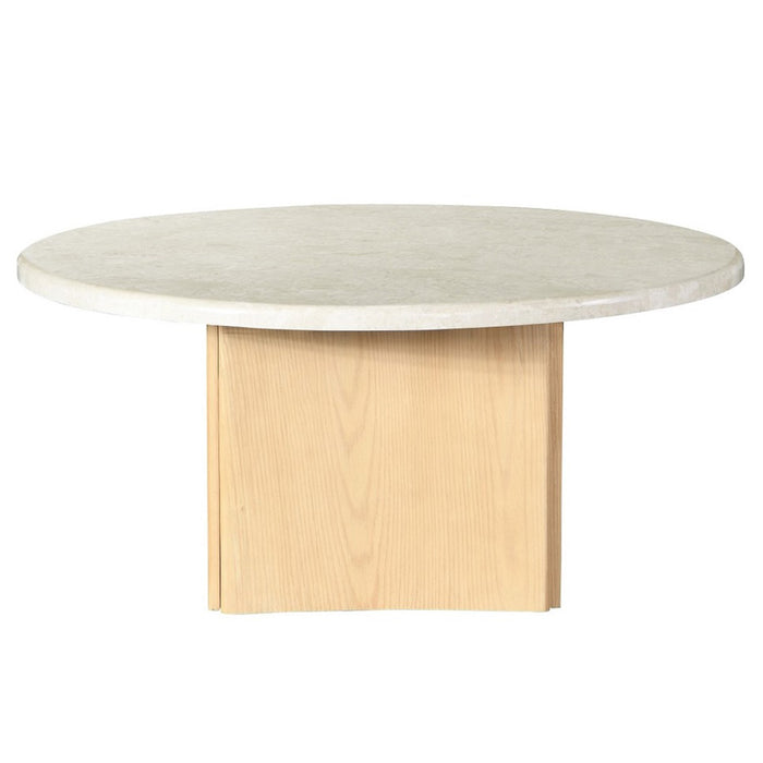Qwin Coffee Table w/Natrual Marble Top - Image 3