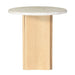 Qwin End Table w/Natrual Marble Top - Image 3