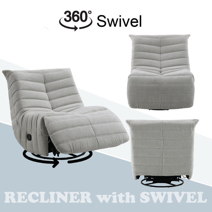 Talmon Glider Recliner w/Swivel - Image 9