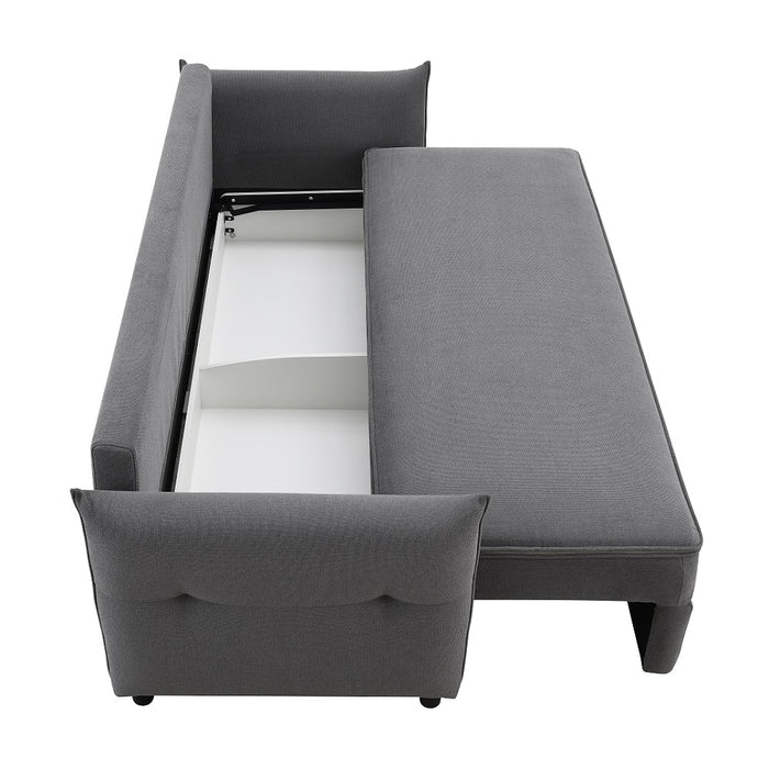 Irina Sofa w/Sleeper, Storage & 4 Pillows - Image 2