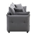 Irina Sofa w/Sleeper, Storage & 4 Pillows - Image 4