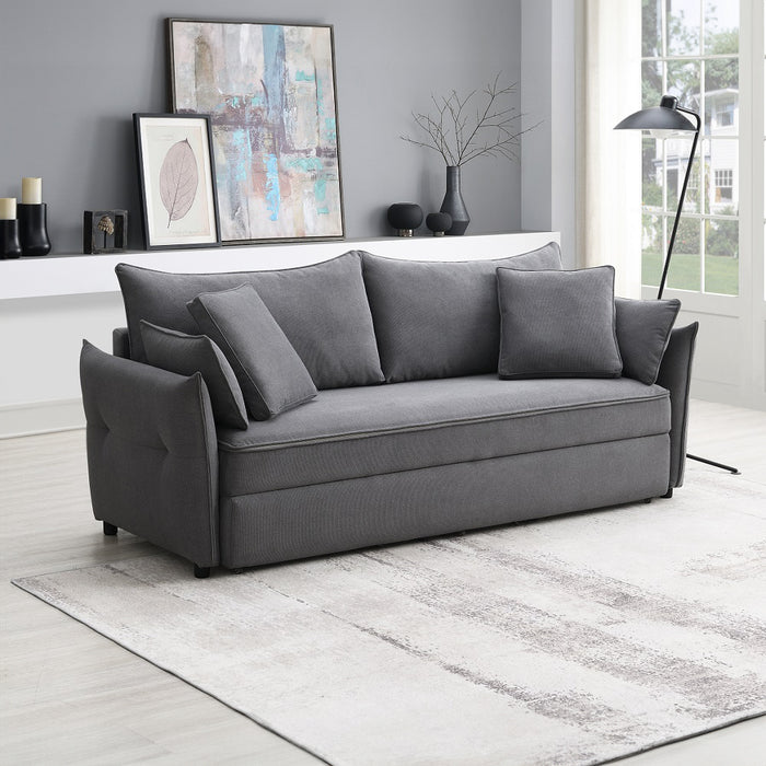 Irina Sofa w/Sleeper, Storage & 4 Pillows