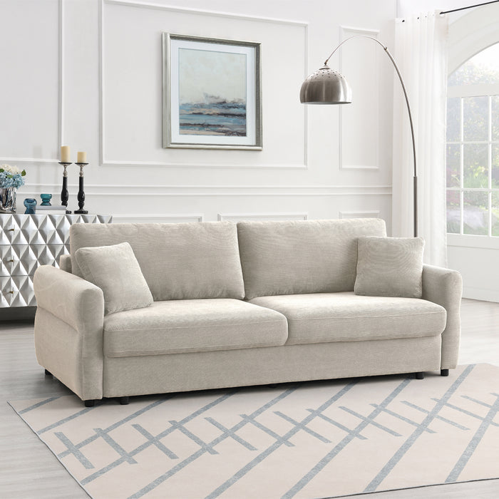 Haran Sofa w/Sleeper, Storage & 2 Pillows - Image 3