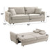 Haran Sofa w/Sleeper, Storage & 2 Pillows - Image 10