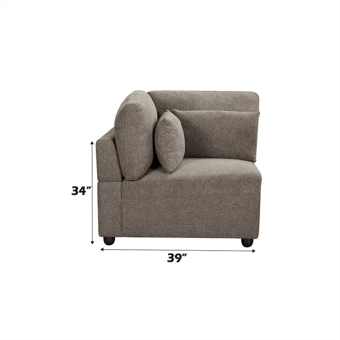 Rylie Modular - LF Chair w/3 Pillows - Image 13